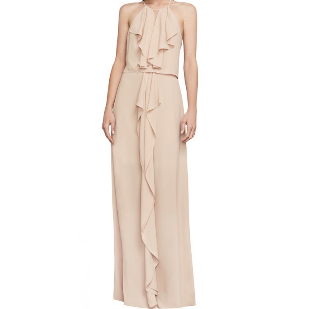 🌸BCBG Jansia Ruffle Gown NWT - Picture 3 of 4